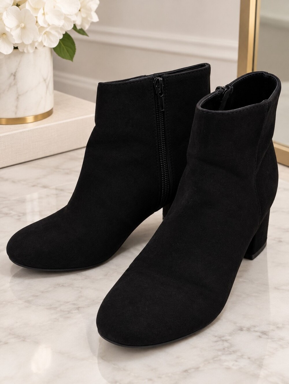 Women’s Black Ankle Booties